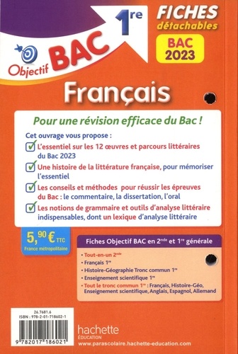 Français écrit + oral 1re  Edition 2023