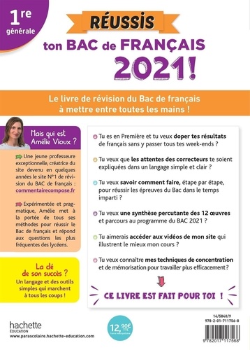 Réussis ton Bac de français 1re générale  Edition 2021