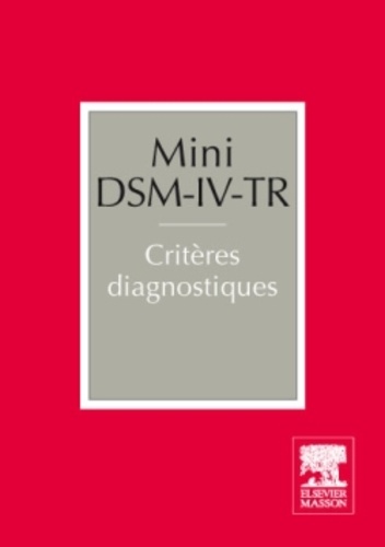  American Psychiatric Publishin - Mini DSM-IV-TR.