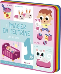 L'imagier en feutrine de mes... 1 an