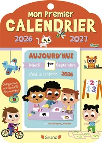 Mon premier calendrier