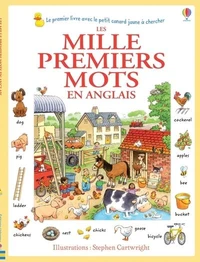 Les mille premiers mots en anglais (jaune)