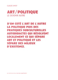 Art / Politique
