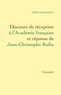 Amin Maalouf - Discours de réception à l'Académie Française.