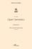 Open Semiotics. Volume 4, Life and its Extensions