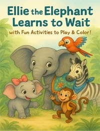 Ellie the Elephant Learns to Wait with Fun Activities to Play &amp; Color!