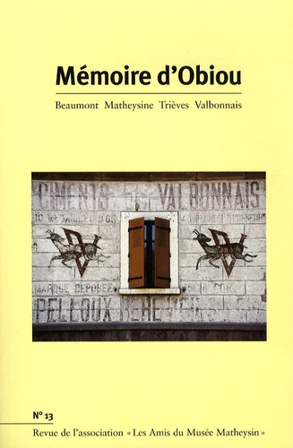 Joël Challon - Mémoire d'Obiou N° 13 : .