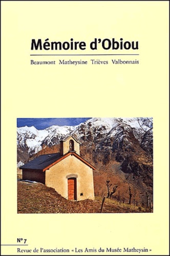 Joël Challon - Mémoire d'Obiou N° 7 : .