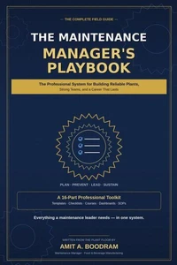 The Maintenance Managers Playbook