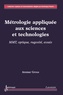 Ammar Grous - Métrologie appliquée aux sciences et technologies - MMT optique, rugosité, essais.