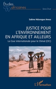 Amoa sabine Ndzengue - Justice pour l'environnement en Afrique et ailleurs - La cour internationale pour le climat (CIC).
