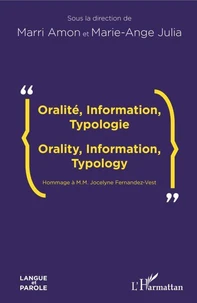 Oralité, information, typologie