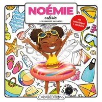 Noemie colorie les grandes vacances