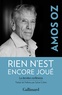 Amos Oz - Rien n’est encore joué - La dernière conférence.