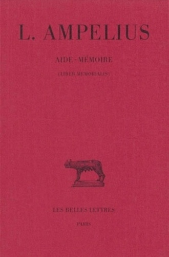  Ampelius - Aide-mémoire (liber memorialis).