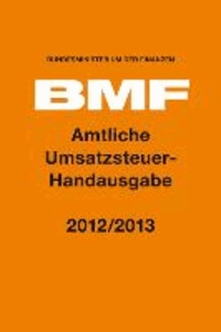 Amtliche Umsatzsteuer-Handausgabe 2012/2013.
