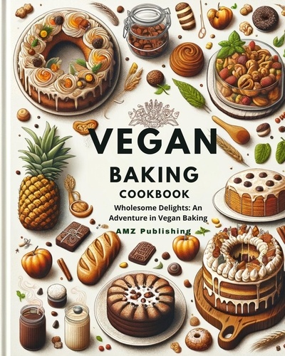  AMZ Publishing - Vegan Baking Cookbook : Wholesome Delights: An Adventure in Vegan Baking.