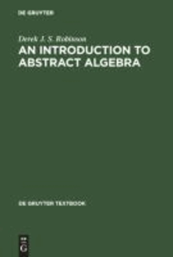 An Introduction to Abstract Algebra.