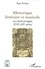 Rhétorique littéraire et musicale. Les traités portugais (XVIIe-XIXe siècles)