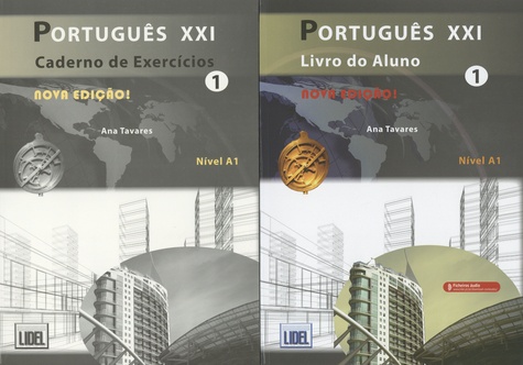 Ana Tavares - Português XXI 1 Nivel A1 - Pack 2 volumes Livro do aluno + Caderno de exercicios.