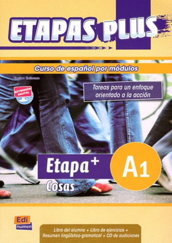 Anabel de Dios Martin et Sonia Eusebio Hermira - Etapas plus A1 - Libro del alumno. 1 CD audio