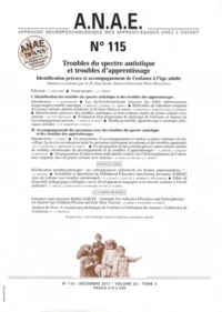 Troubles du spectre autistique et troubles d'apprentissage
