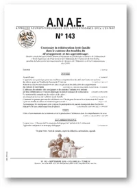 Construire la collaboration école-famille dans le contexte des troubles du développement et des apprentissages