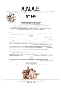 Troubles du spectre de l'autisme