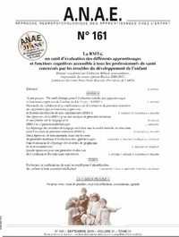 La BMT-i, un outil d’évaluation des différents apprentissages et fonctions cognitives accessible à tous les professionnels de santé concernés par les troubles du développement de l’enfant