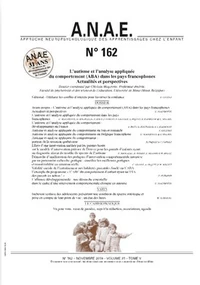 L'autisme et l'analyse appliquée du comportement (ABA) dans les pays francophones
