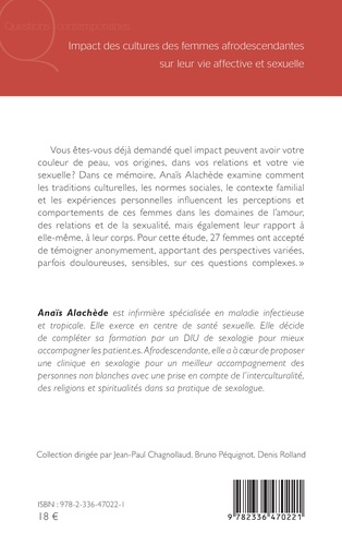Impact des cultures des femmes afrodescendantes sur leur vie affective et sexuelle