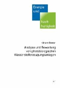 Analyse und Bewertung von photobiologischen Wasserstofferzeugungsanlagen.