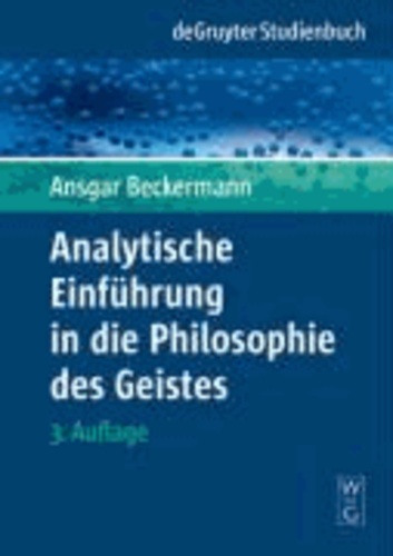 Analytische Einführung in die Philosophie des Geistes.