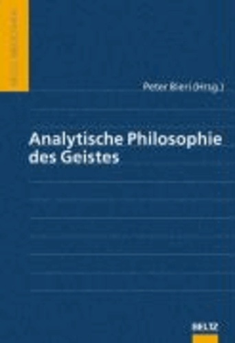 Analytische Philosophie des Geistes.