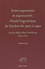 Entre expression et expressivité : l'école linguistique de Genève de 1900 à 1940. Charles Bally, Albert Sechehaye, Henri Frei