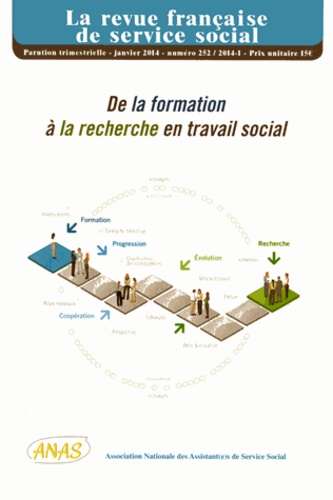 Elsa Melon - La revue française de service social N° 252, janvier 2014 : De la formation à la recherche en travail social.
