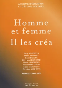 Homme et femme Il les créa