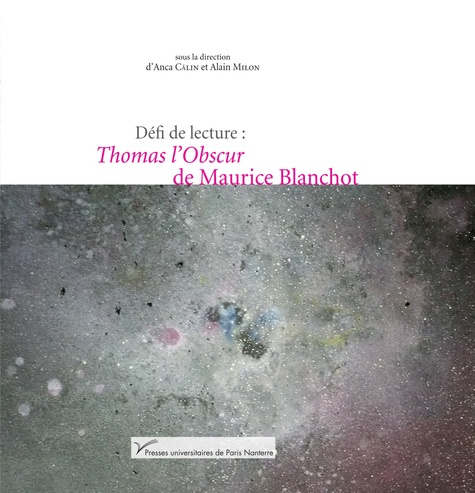Défi de lecture : Thomas l'Obscur de Maurice Blanchot