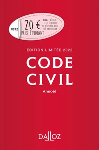Code civil annoté