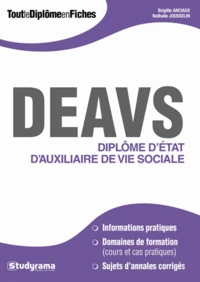 Diplôme d'Etat d'Auxiliaire de Vie Sociale
