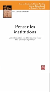Penser les institutions