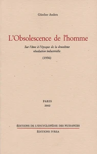 L'obsolescence de l'homme