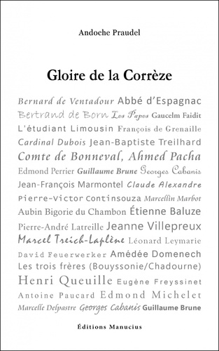 Andoche Praudel - Gloire de la Corrèze.