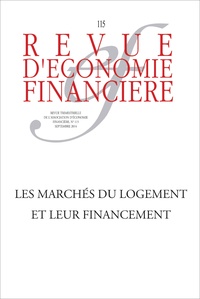 André Babeau et Claude Taffin - Revue d'économie financière N° 115, Septembre 20 : Les marchés du logement et leur financement.