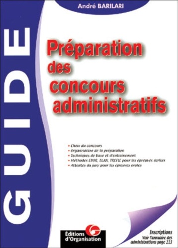 André Barilari - Guide de préparation des concours administratifs.