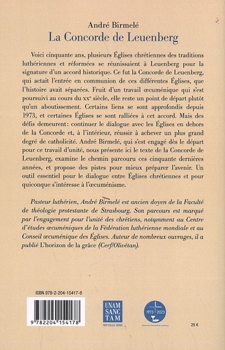 La Concorde de Leuenberg. Cinquante ans de communion ecclésiale (1973-2023)