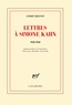 André Breton - Lettres à Simone Kahn - 1920-1960.