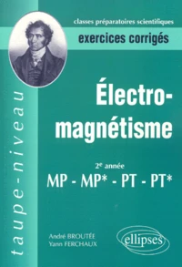 Electro-Magnetisme Mp Mp* Pt Pt* 2eme Annee. Exercices Corriges