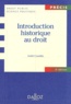 André Castaldo - Introduction historique au droit.