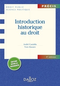 André Castaldo et Yves Mausen - Introduction historique au droit.